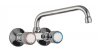Tres Cocina Bateria dwuuchwytowa ścienna kuchenna 123215 Chrom